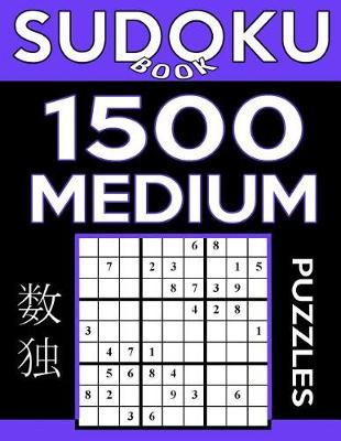 Cover of Sudoku Book 1,500 Medium Puzzles