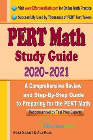Cover of PERT Math Study Guide 2020 - 2021