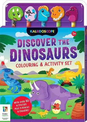 Book cover for Discover the Dinosaurs Colouring & Activity Set