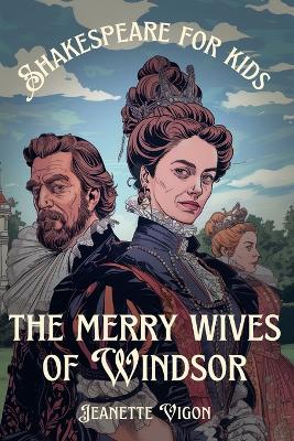 Book cover for The Merry Wives Of Windsor Shakespeare for kids