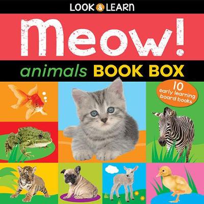 Book cover for Meow! Animals Book Box
