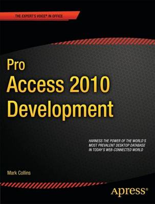 Cover of Pro Access 2010 Development