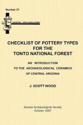 Cover of Checklist of Pottery Types for the Tonto National Forest