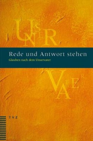 Cover of Rede Und Antwort Stehen
