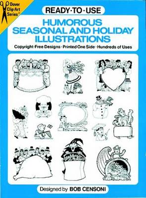 Cover of Ready-to-Use Humorous Seasonal and Holiday Illustrations