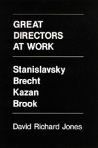 Cover of Great Directors at Work