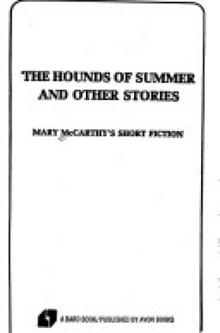 Cover of The Hounds of Summer and Other Stories
