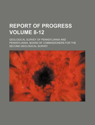 Book cover for Report of Progress Volume 8-12