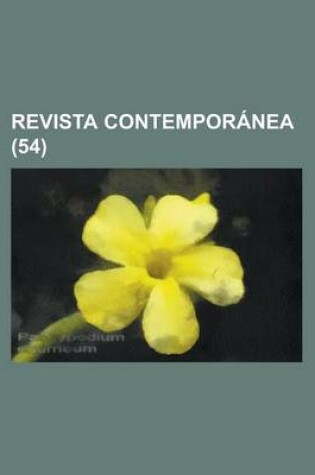 Cover of Revista Contemporanea (54)