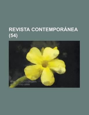 Book cover for Revista Contemporanea (54)