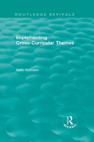 Cover of Implementing Cross-Curricular Themes (1994)