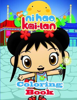 Book cover for Ni Hao Kai-Lan Coloring Book