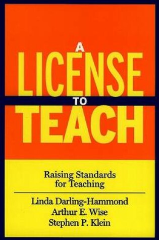 Cover of A License to Teach