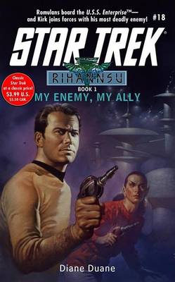 Book cover for Star Trek - Rihannsu 1: My Enemy, My Ally