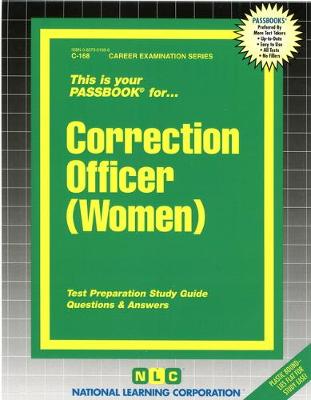 Cover of Correction Officer (Women)