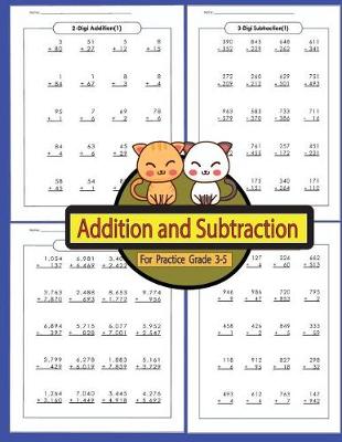 Book cover for Addition and Subtraction For Practice Grade 3-5