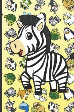 Cover of Zebra Animal Party Notebook