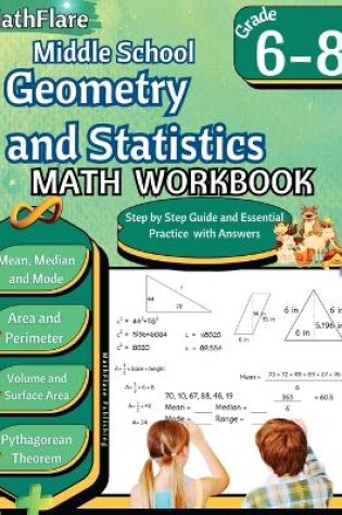 Cover of Middle School Percent, Ratio and Proportion Workbook 6th to 8th Grade