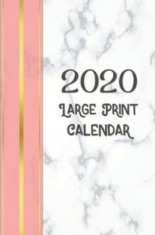 Cover of 2020 Large Print Calendar