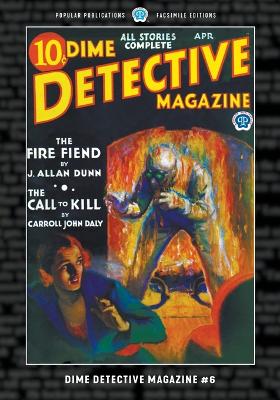 Book cover for Dime Detective Magazine #6