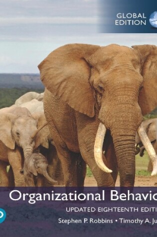 Cover of Organizational Behavior, Updated 18e, Global Edition 180 days Subscription