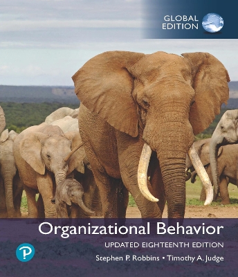 Book cover for Organizational Behavior, Updated 18e, Global Edition 180 days Subscription