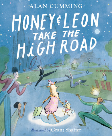 Book cover for Honey and Leon Take the High Road