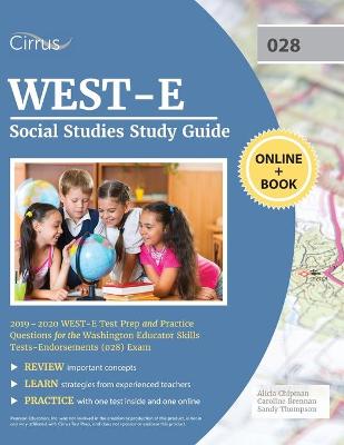 Book cover for WEST-E Social Studies Study Guide 2019-2020