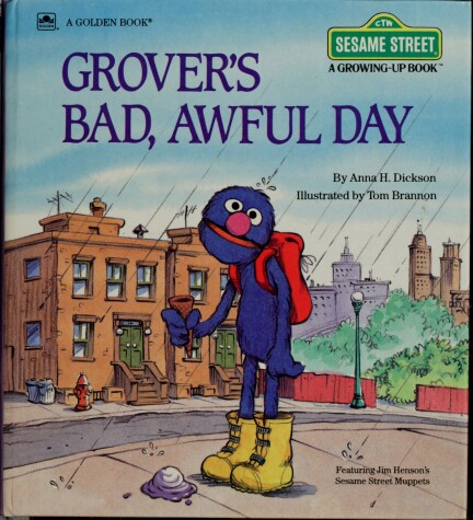 Book cover for Grover's Bad, Awful Day