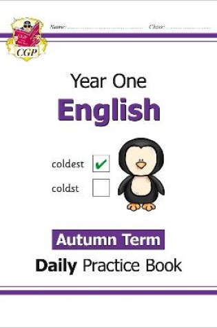 Cover of KS1 English Year 1 Daily Practice Book: Autumn Term