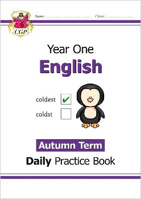 Book cover for KS1 English Year 1 Daily Practice Book: Autumn Term