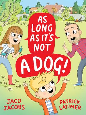 Book cover for As long as it's not a dog