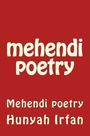 Cover of Mehendi Poetry