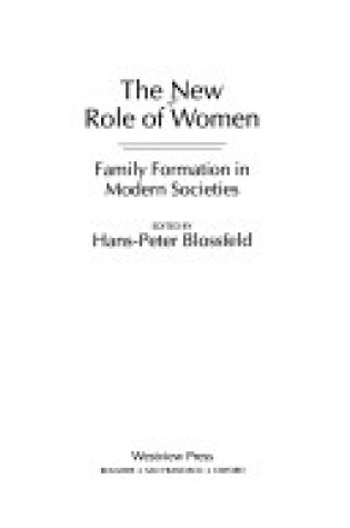 Cover of The New Role Of Women