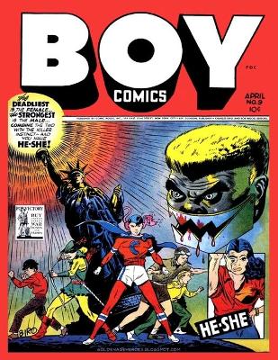 Book cover for Boy Comics # 9