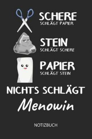 Cover of Nichts schlagt - Menowin - Notizbuch