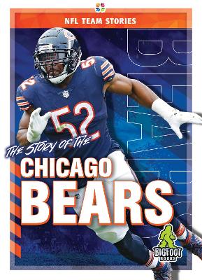 Book cover for The Story of the Chicago Bears