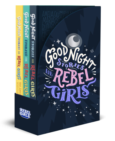 Book cover for Good Night Stories for Rebel Girls 3-Book Gift Set