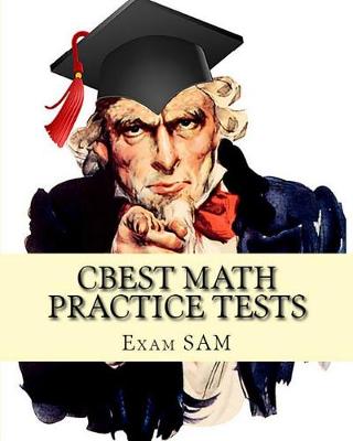 Book cover for CBEST Math Practice Tests