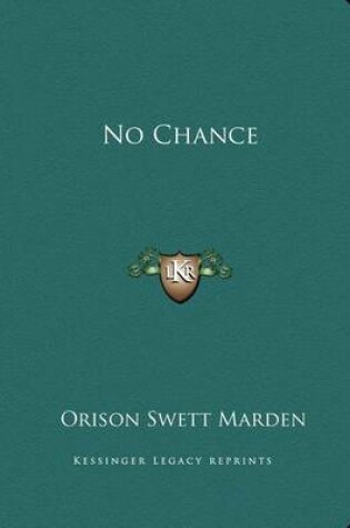 Cover of No Chance