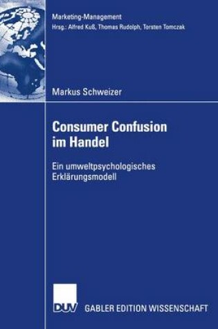 Cover of Consumer Confusion im Handel