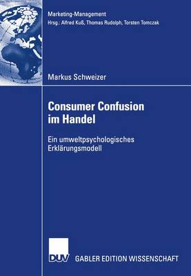 Book cover for Consumer Confusion im Handel