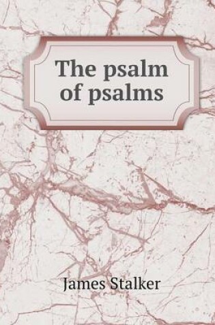 Cover of The psalm of psalms