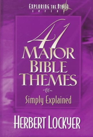 Book cover for 41 Major Bible Themes Simply Explained