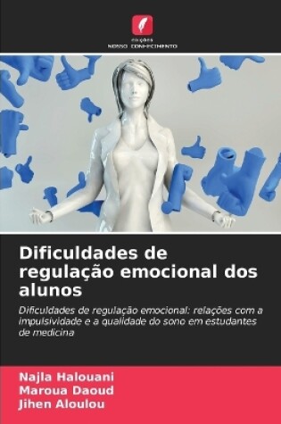 Cover of Dificuldades de regulação emocional dos alunos