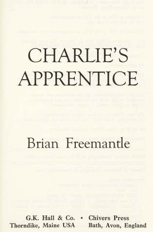 Cover of Charlie's Apprentice