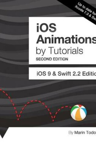 Cover of IOS Animations by Tutorials Second Edition