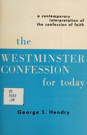 Cover of The Westminster Confession for Today
