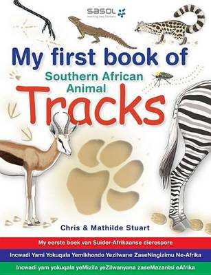 Book cover for My First Book of Southern African Animal Tracks