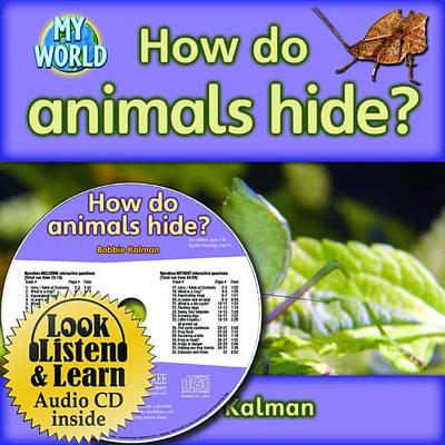 Book cover for How Do Animals Hide? - CD + Hc Book - Package